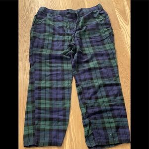 JCrew flannel pajama pants - men’s XL